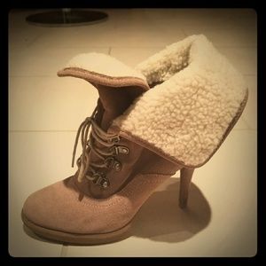 *ALDO Winter wool hood boots*